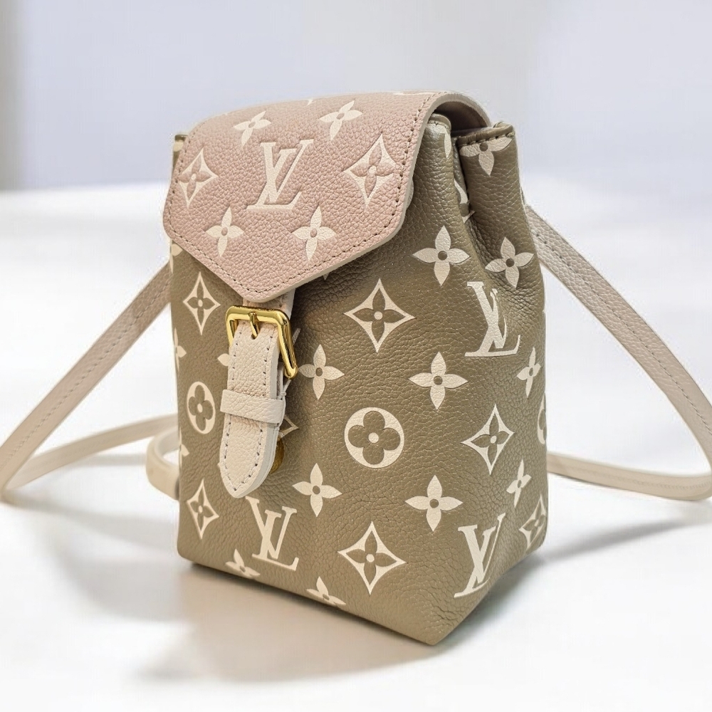 Louis Vuitton Tiny Backpack Spring in the City Empreinte M81351 Crossbody Bag - Picture 3 of 16